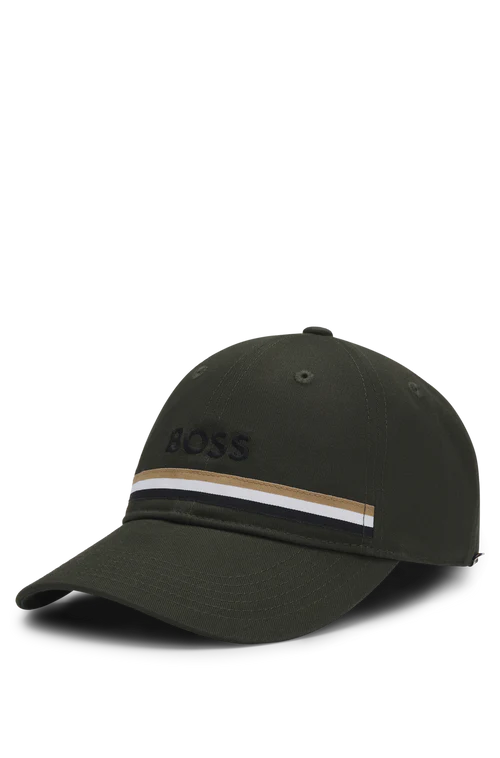 BOSS Equestrian Czapka z daszkiem haftowane logo Grove SS 2026